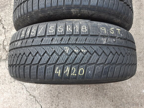 215/55 R18  -2 kusy zimné Continental - 3