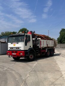 Iveco 6x4 trojstranný vyklapač + Hydraulicka ruka - 3