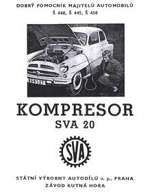 Náhradné diely - kompresor SVA 20 ŠKODA 440, Octavia - 3