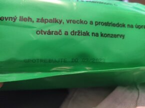 Potravinová dávka Slovenskej armády PODAP - 3