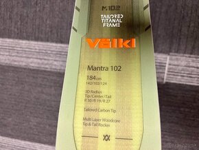 184 cm freeride lyze Volkl Mantra 102 - 3