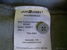 Pánsky sveter na gombíky Jack & Jones, veľ. L - 3