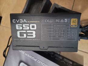 Predám zdroj EVGA 650W / komplet balenie - 3