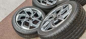 ALU Borbet 5x110 a letné Maxxis 205/50 R17 - 3