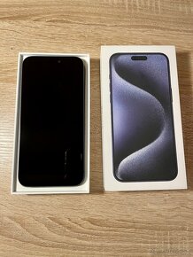 Apple iPhone 15 Pro Max Blue Titanium 256GB ❗️AKO NOVÝ❗️ - 3