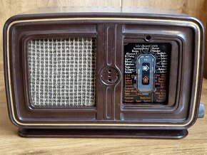 WW2 / 1941 Berlín / Roland Brandt S101MK / starožitné radio - 3