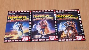 3x DVD séria Späť do budúcnosti - 3