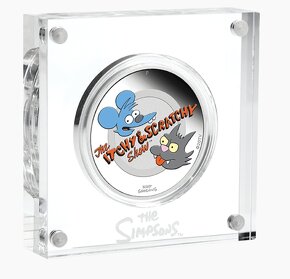 Itchy & Scratchy 1 oz proof 2021 - 3