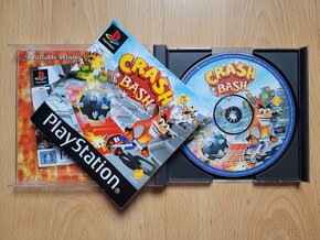 Predám hru na PS1 Crash Bash - 3