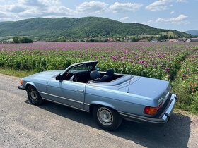 Na predaj Mercedes Benz 380 SL R107 baby blue - 3