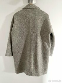 Mango Oversized kabát strih coccoon XS - 3