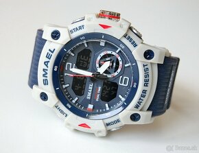 SMAEL 8007 Dual-Time - pánske vodotesné športové hodinky - 3