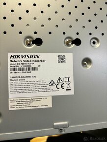 Kamerový systém Hikvision NVR + HDD,2 kamery - 3