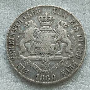 strieborne mince - Nemecke toliare z pred 1871 - 3