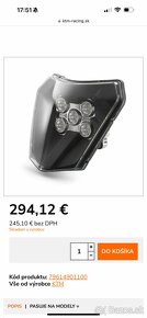 Ktm originál diel led svetlo - 3