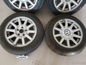 Alu disky Audi 5x112 R15 + 185/65 R15 - 3