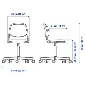 Predám výškovo nastavitelný stôl Ikea PÅHL - 3