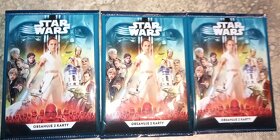 Disney karticky, Nalepky coop Album, Star Wars karticky,. - 3