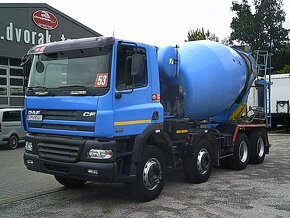 Domiešavač DAF CF 85.340 8X4 BENTONMIXER 9m3, - 3