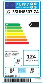 Predám televízor LG 55UH8507, 4K ULTRA HD, 139 CM - 3