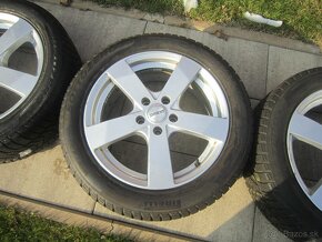 17" Al disky Dezent so zimnymi pneu Pirelli 215/55R17 - 3