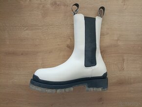 Nové dámske čižmy Karl Lagerfeld Biker II Long Gore Boots - 3