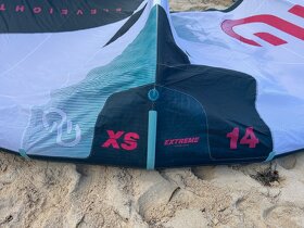 Kite Eleveight XS V4 Extreme veľkosť 10 m a 14 m + bar - 3