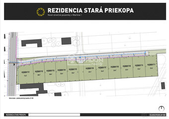 Predaj stavebných pozemkov Rezidencia Stará Priekopa, Martin - 3