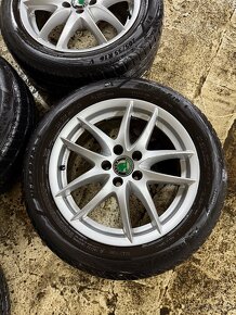 5x100mm R16 Skoda - 205/55 R16 letne Matador - 3