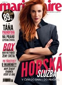 Kúpim časopisy ELLE a Marie Claire na titulke s Pauhofovou - 3