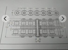 Predám nepoužité rozvodové reťaze Robur - 3