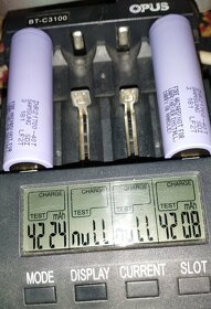 Predám baterie Li-ion Sanyo NCR 20700B 4250 mAh 10A - 3