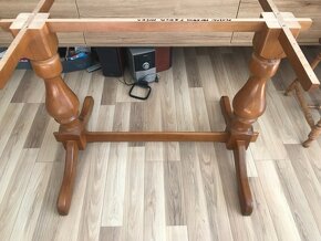 Stôl z tvrdého dreva - 3