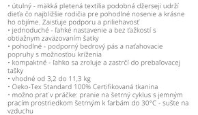 Predám detský nosič Ergobaby Embrace Soft Knit - 3