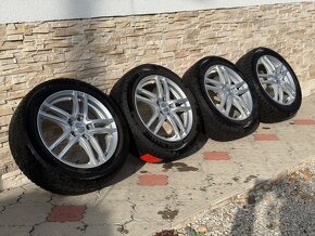 Elektróny / Disky / Kolesá škoda VW audi 225/50 r17/ 5x112 - 3