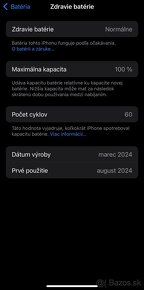 iPhone 15 128 GB žltý - 3