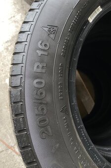 Continental 205/60 r16 zimne - 3