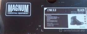 Topánky Magnum LYNX 6.0 veľkosť EU42 - 3