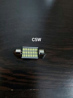 LED žiarovky C5W a C10W studená biela - 3