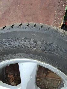 predám  elektróny 5x114,3  r17 s pneu Michelin po - 3