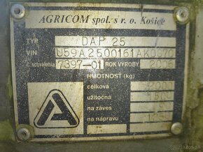 Autoprepravník Agricom. - 3