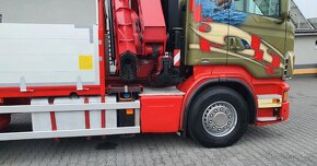 8669 - Scania R500 V8 - 6x2 - Valník + HR-HMF 3220 K7+1 – EU - 3