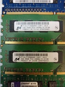 Pamäte DDR3 2GB 1333/1600Mhz (PC3-10600/12800) pre PC - 3