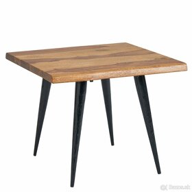 Drevený konferenčný stolík 50x50 cm - 3