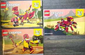 LEGO Creator 3v1 31073 Bájne stvorenia - 3