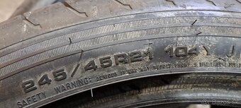 Predám 4ks nové letné 245/45r21-104Y Good Year - 3