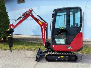 minibager Yanmar SV15VT rypadlo s hydraul. búracím kladivom - 3