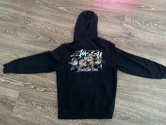 Čierna mikina stussy - 3