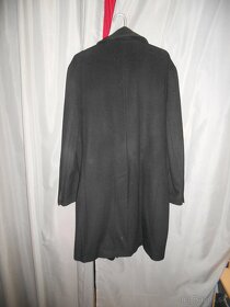 BLAŽEK - pánsky čierny kabát - 3