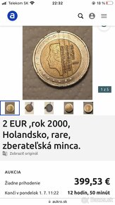 2€ minca Holandska ročník 2000 - 3